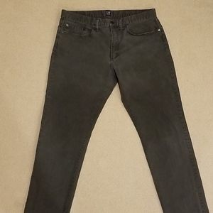 Gap gray denim jeans 33x32